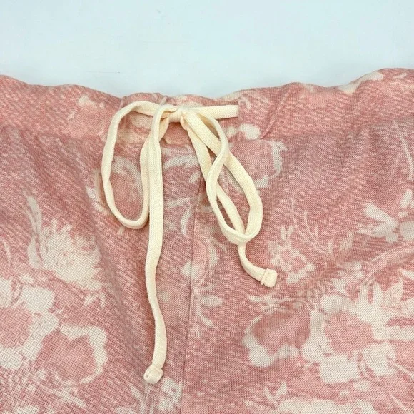 3 piece Lucky Brand pink pajama set size XXL tank, shorts, pants - Picture 6 of 12